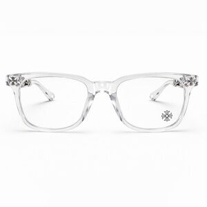 Authentic Chrome Hearts Glasses with Silver Accents